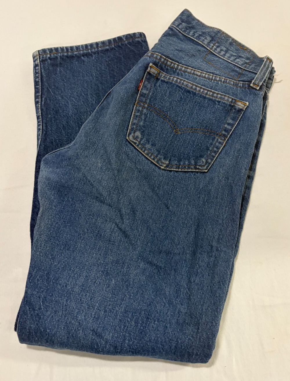 Vintage Levi’s 501 Jeans Made in USA Button Fly 525 Straight Leg Distressed